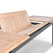 Barcelona Extension Table with 10 Serang Chairs gallery detail image