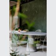 Conix Oval Outdoor Dining Table by Royal Botania gallery detail image