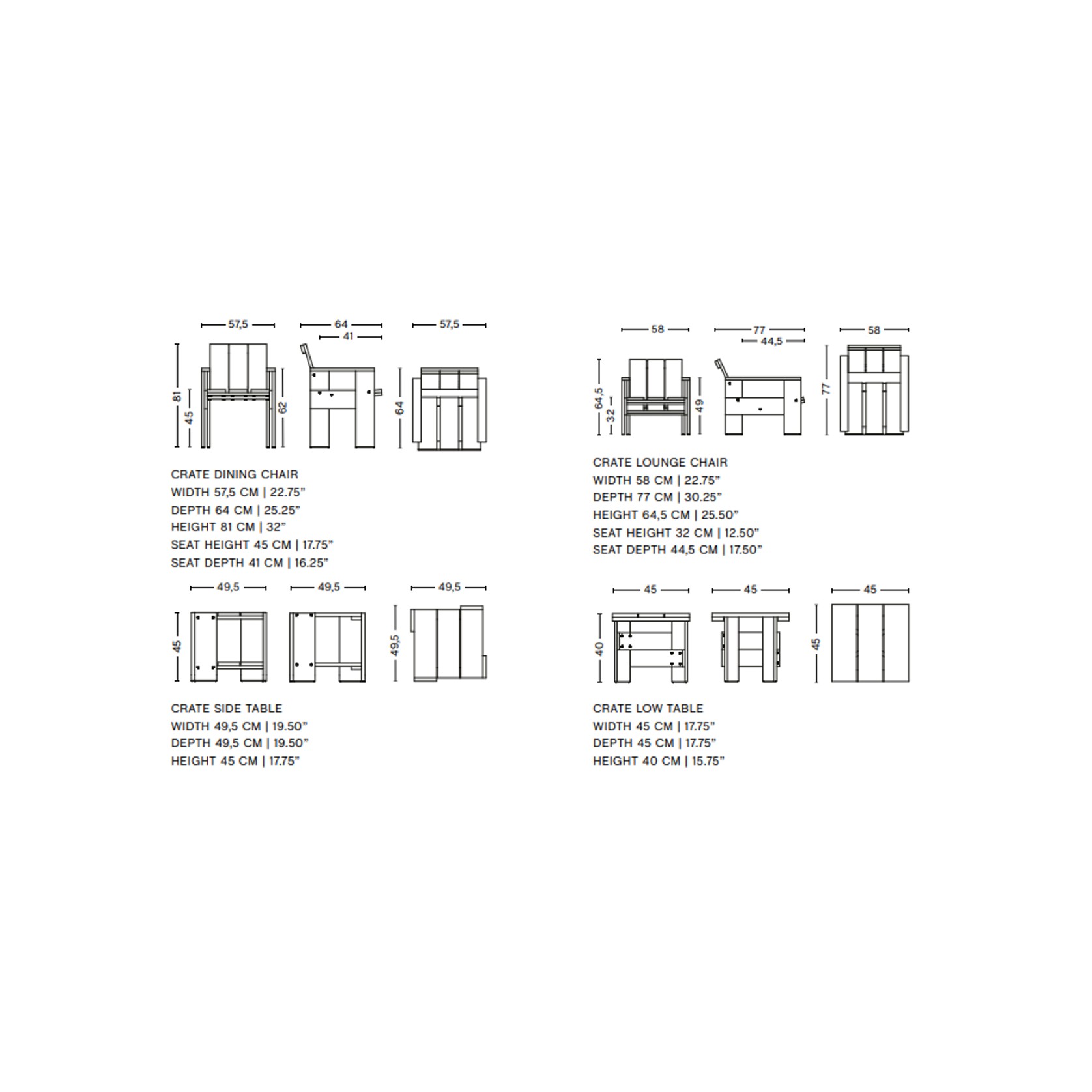 Crate Dining Chair gallery detail image