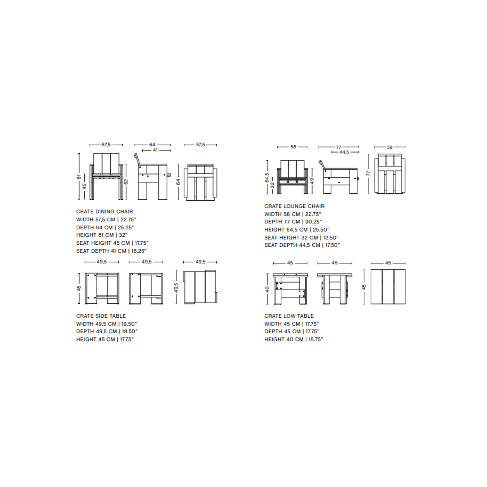 Crate Dining Chair gallery detail image
