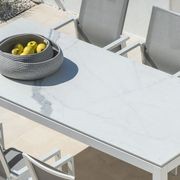 Danli Outdoor Ceramic Dining Table 220 x 100cm gallery detail image