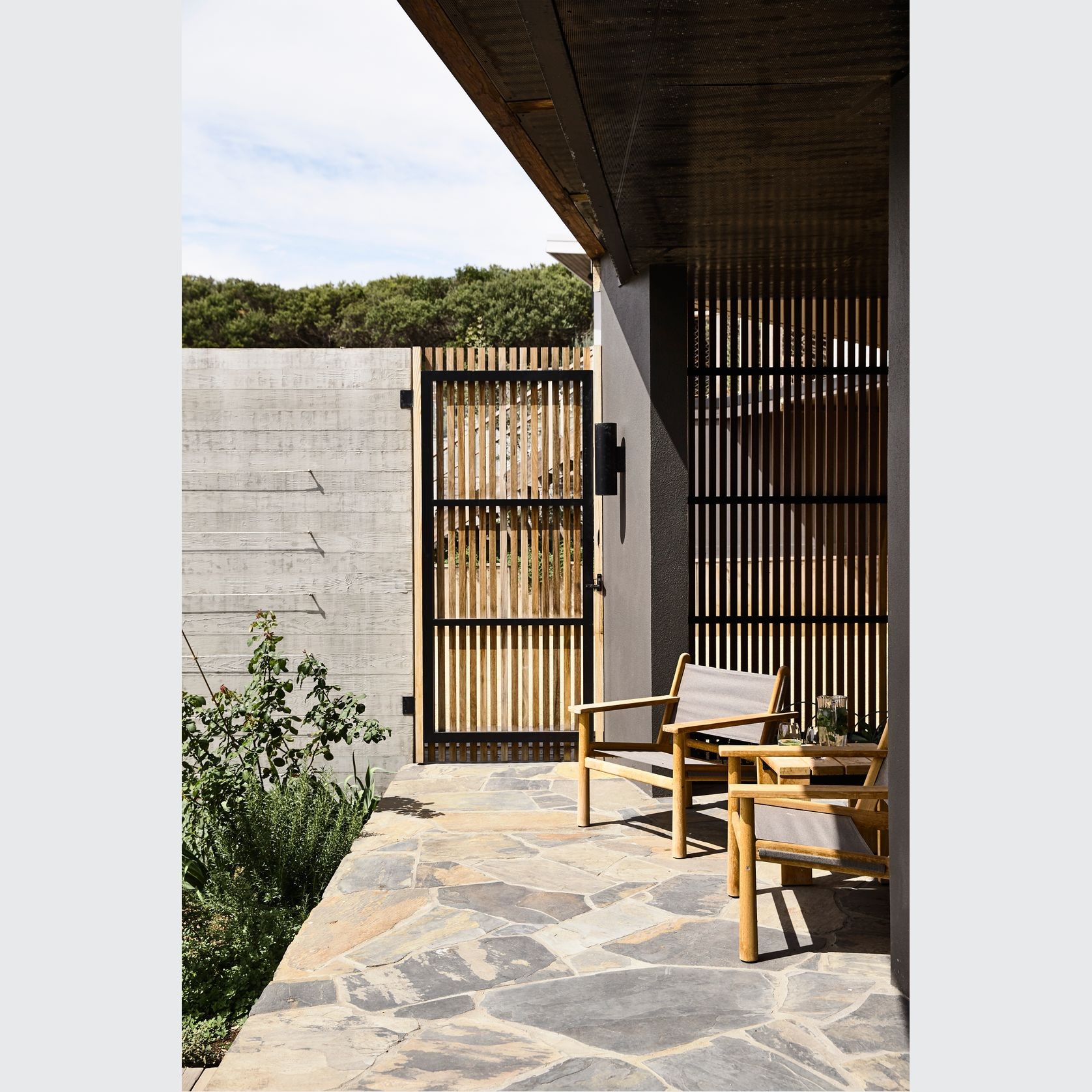 Hunter Outdoor Canvas Easy Armchair gallery detail image