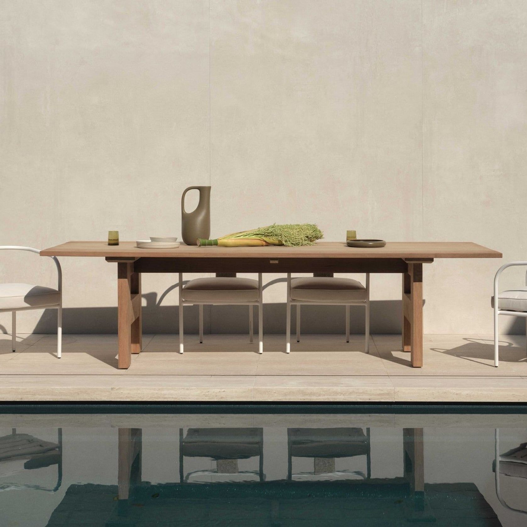 Outdoor Johnny Rectangular Dining Table gallery detail image