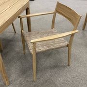 Lima 7pc Aluminium and Wicker Outdoor Dining Set gallery detail image