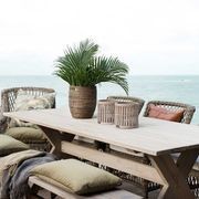 Cross Outdoor Dining Table gallery detail image