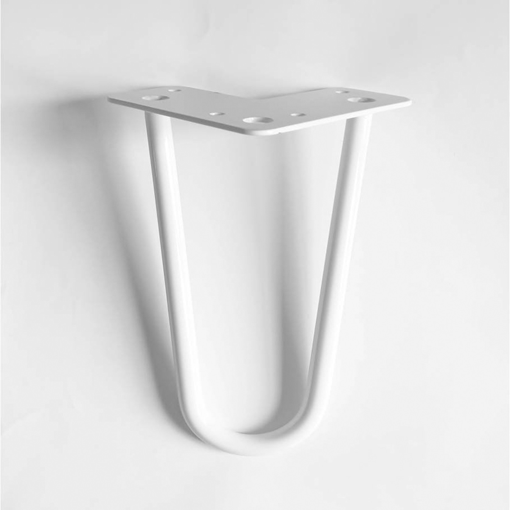 White 200mm Hairpin Table Legs (Set of 4) gallery detail image