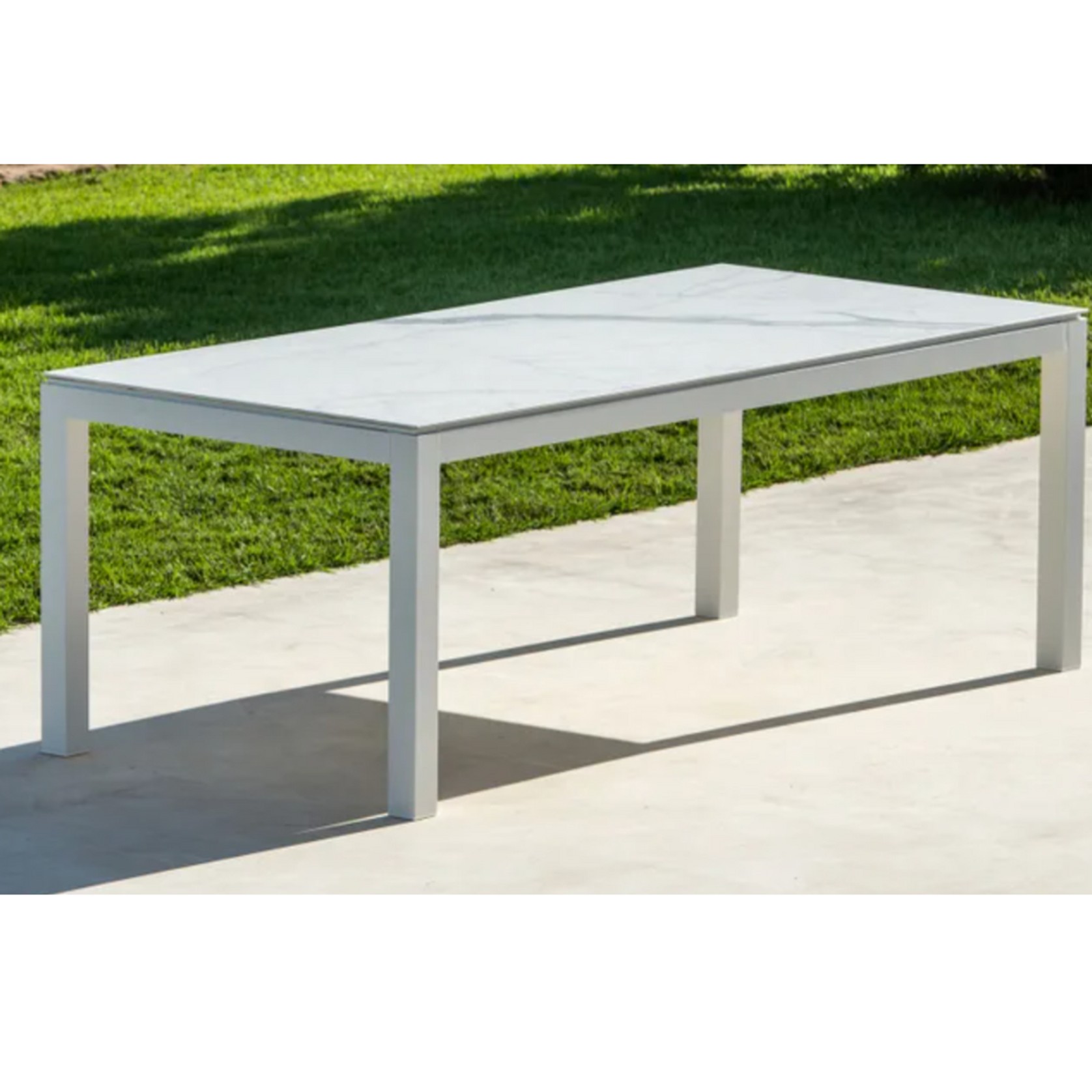 Danli Outdoor Ceramic Dining Table 220 x100cm gallery detail image