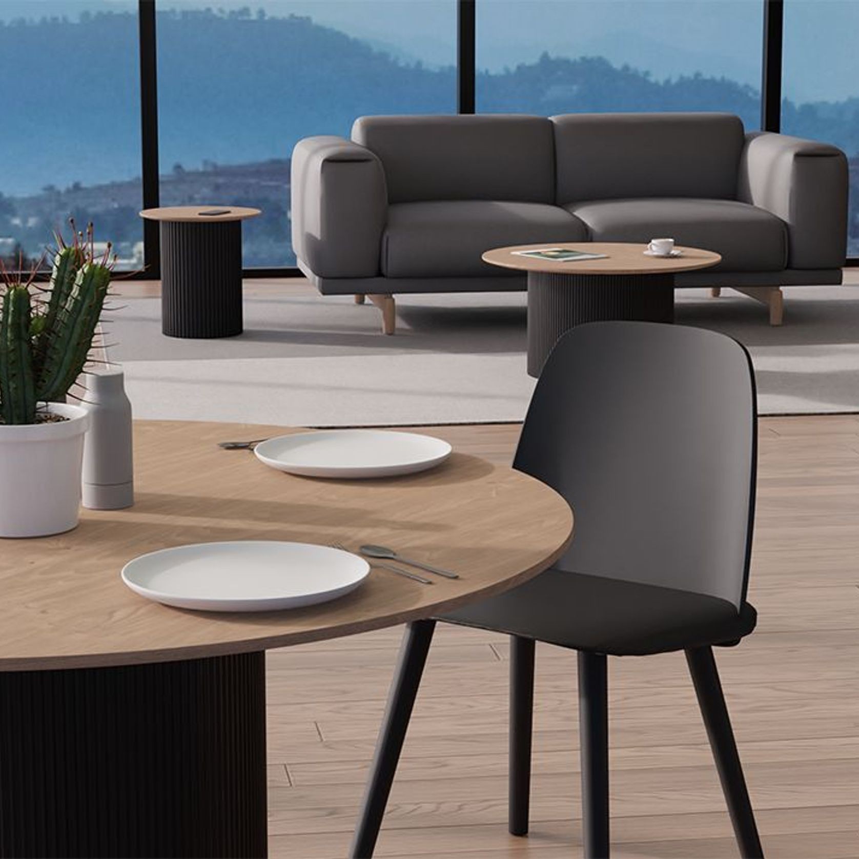 Mimi Dining Table -  Natural - 120cm gallery detail image