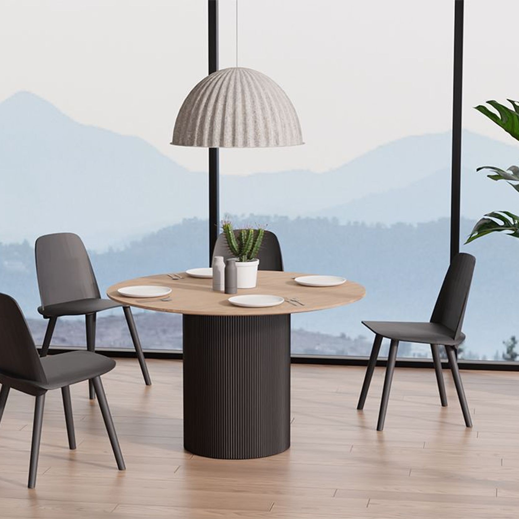 Mimi Dining Table -  Natural - 120cm gallery detail image