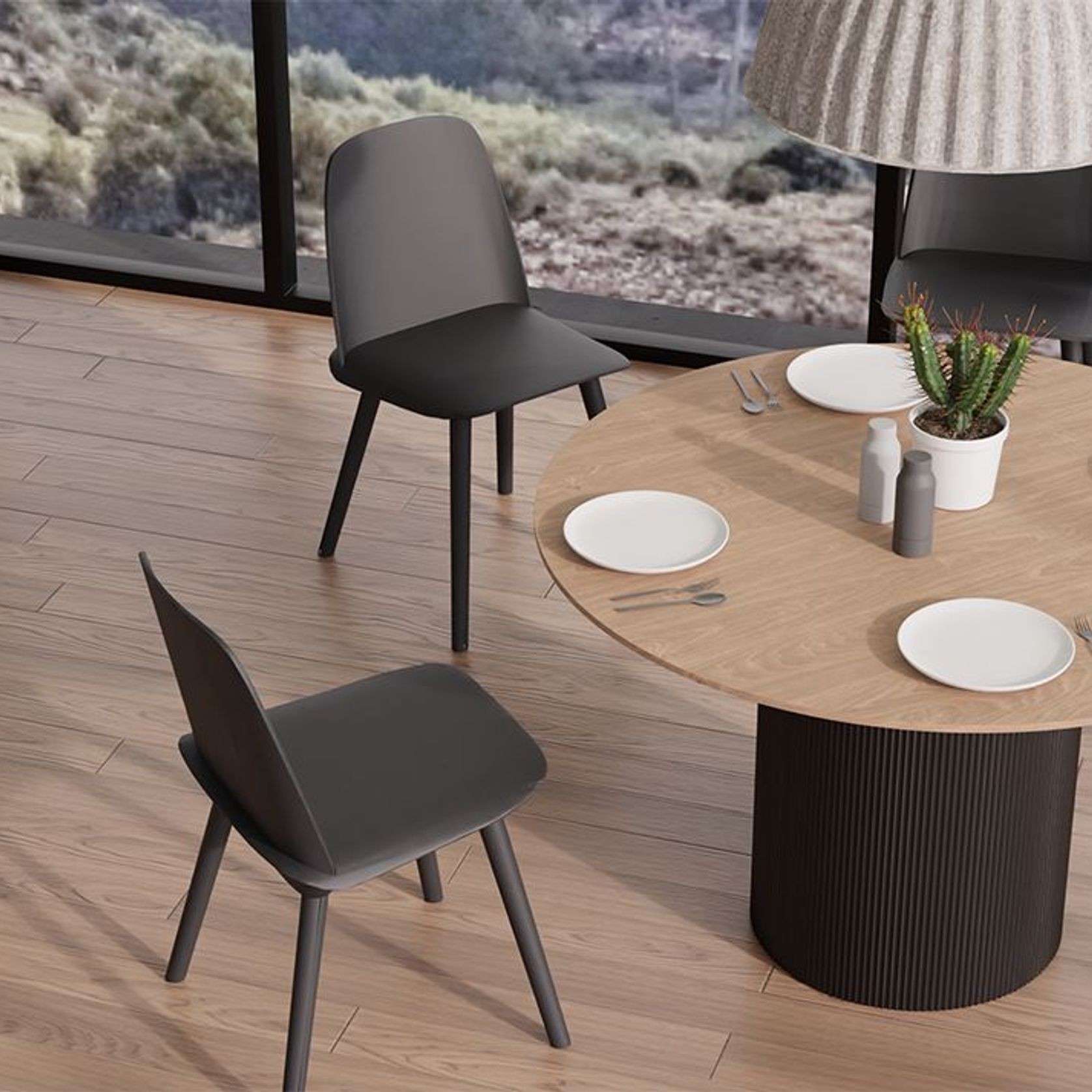 Mimi Dining Table -  Natural - 120cm gallery detail image