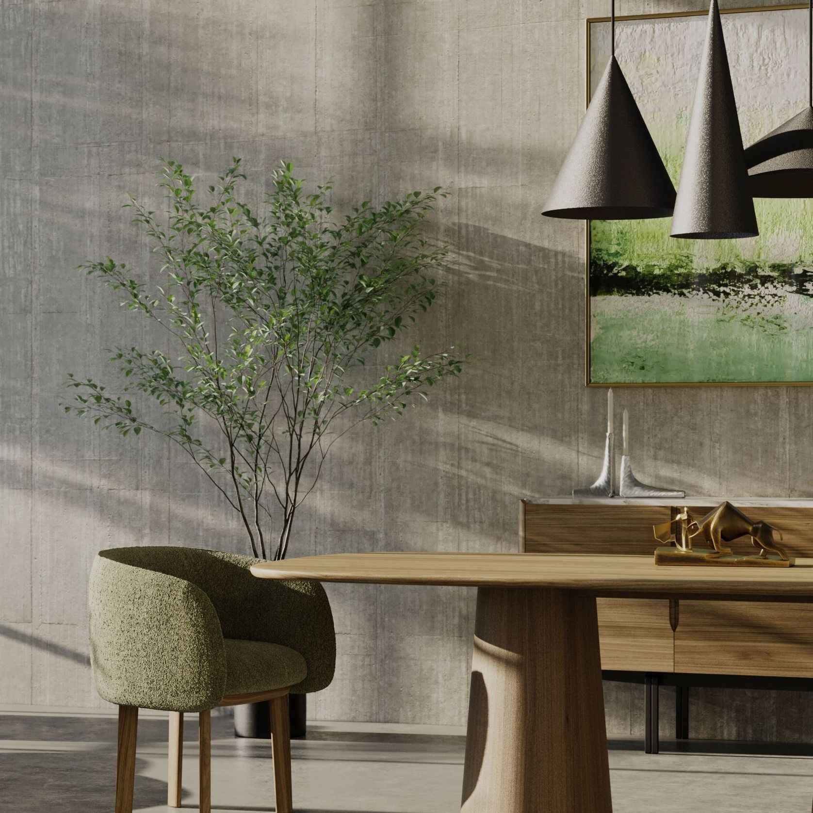 Amos Dining Table gallery detail image