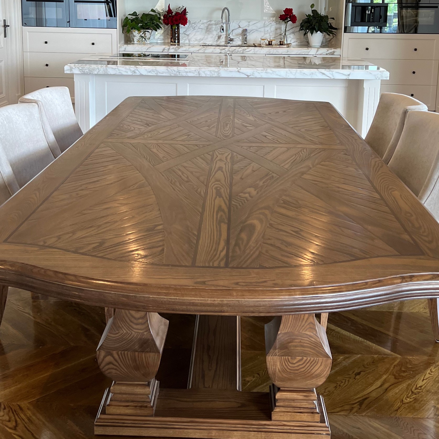 Oak Dining Table gallery detail image