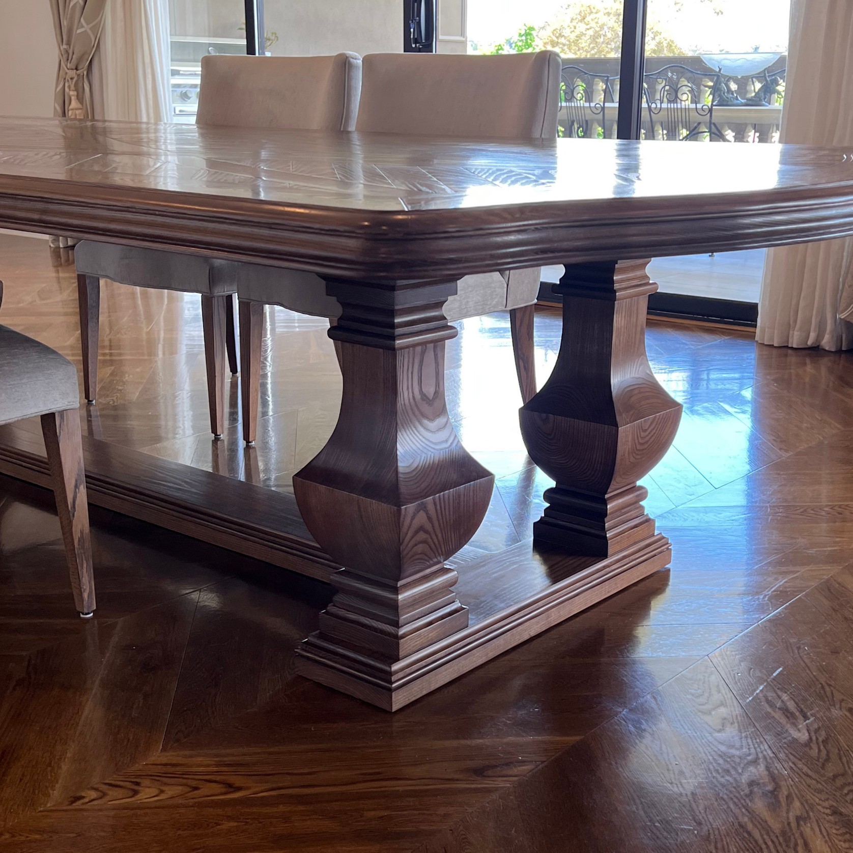 Oak Dining Table gallery detail image