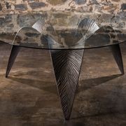 Nikau Cast Bronze Table - 6 seater gallery detail image