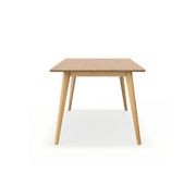 Bruno 150cm Rectangular Dining Table | Natural Oak gallery detail image
