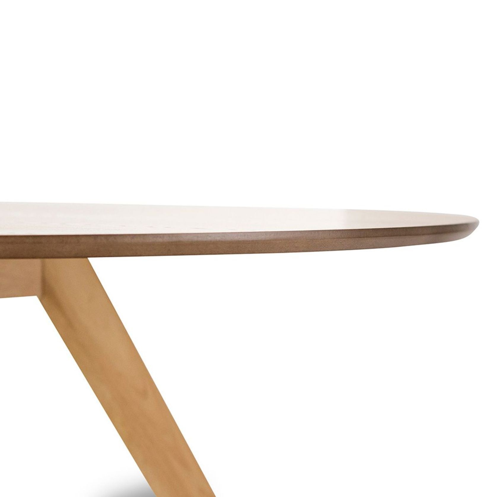 Milari Round Dining Table | Natural Oak gallery detail image