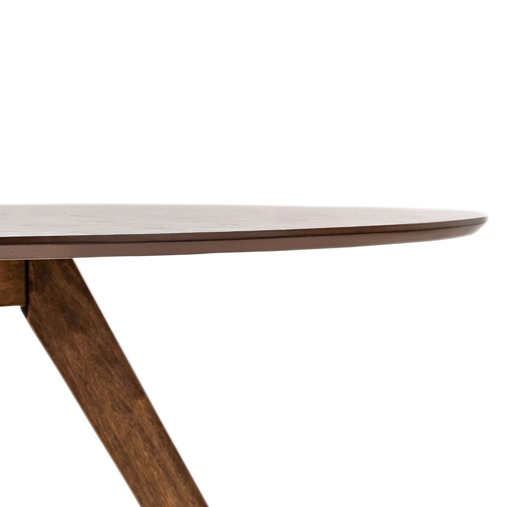 Milari Round Dining Table | Walnut gallery detail image