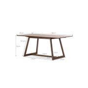 Manhattan Dining Table | Walnut gallery detail image