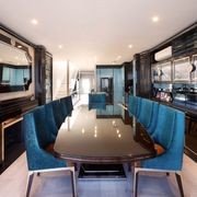 Ebony Dining Table with Hoop Base gallery detail image