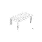 MA-Art Modern Parquetry Table gallery detail image