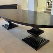 Oval Parquetry Dining Table gallery detail image