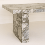 Sachi Dining Table - Milky Blue Marble gallery detail image
