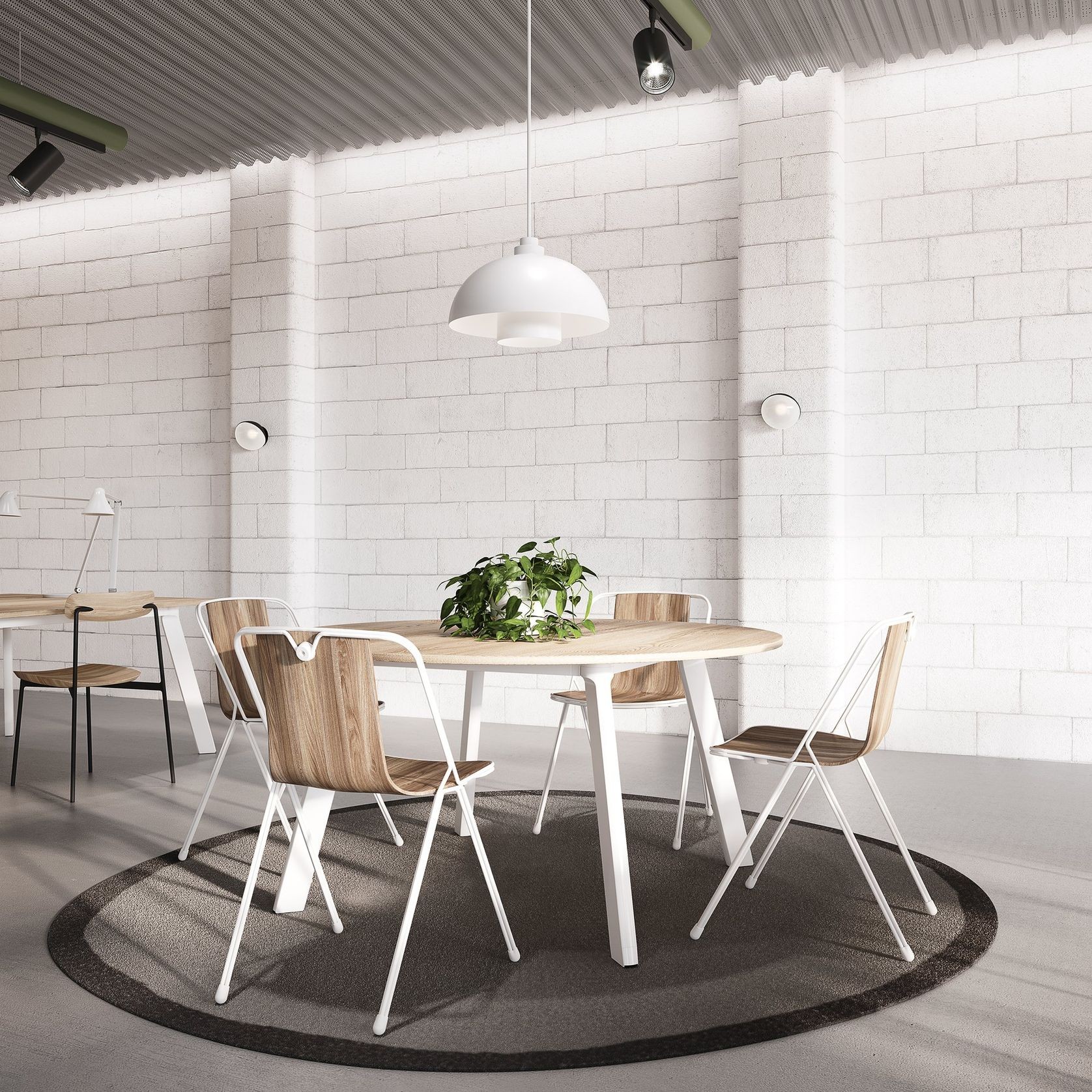 Chameleon Table Round by NAU gallery detail image