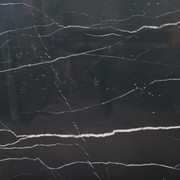Oval Dining Table - Noir Marquina gallery detail image