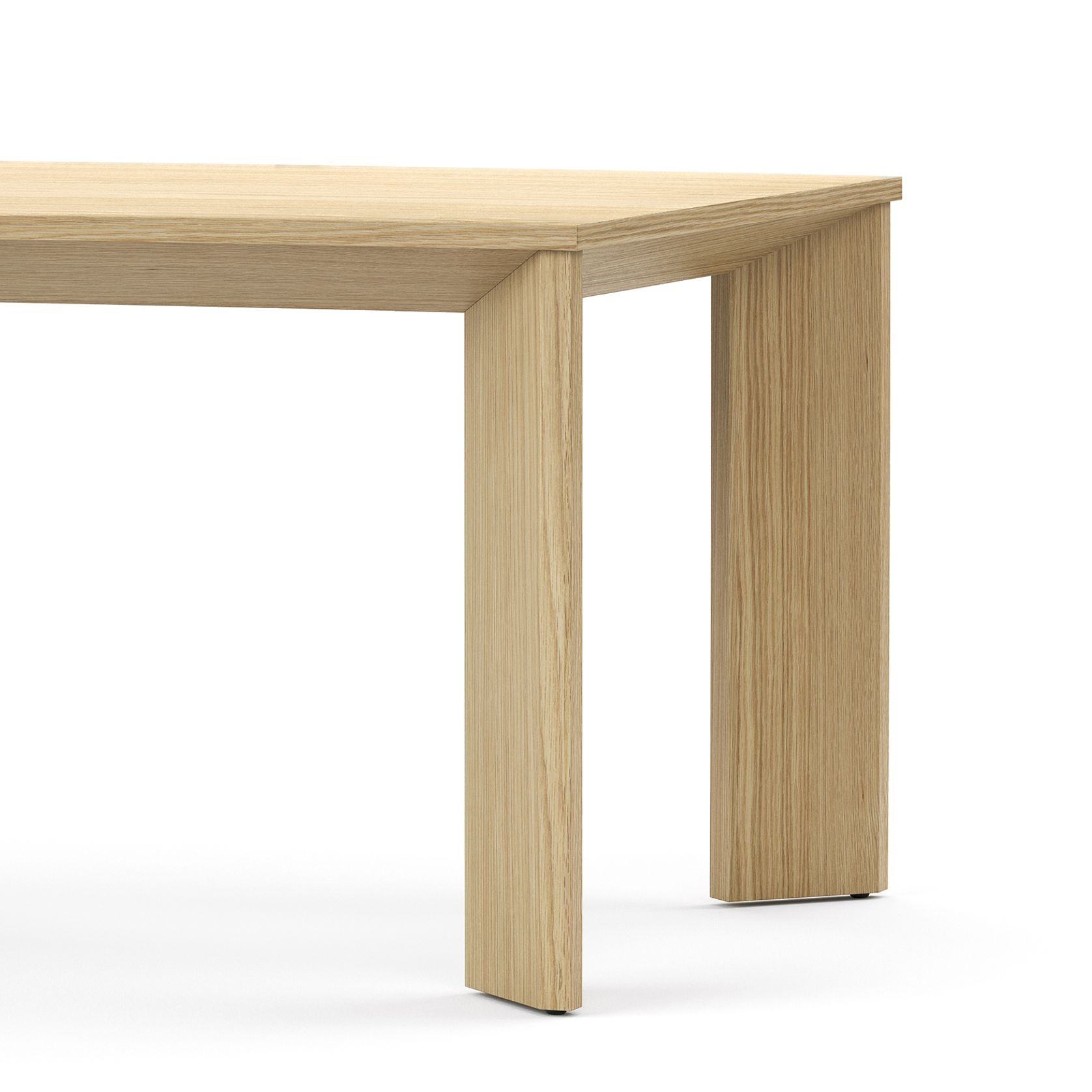 Edje 200cm Oak Dining Table | Natural gallery detail image