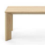 Edje 200cm Oak Dining Table | Natural gallery detail image