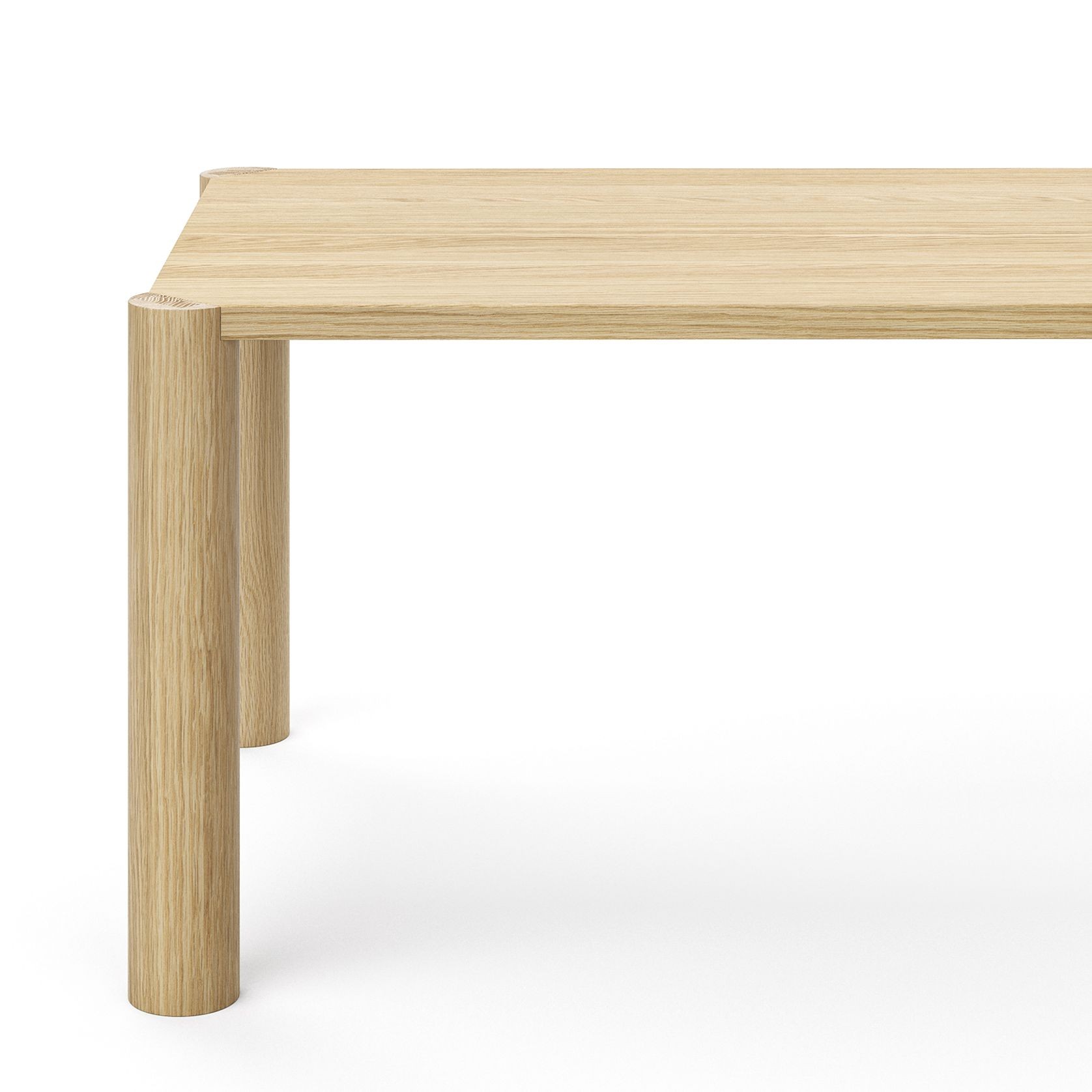 Cada 200cm Oak Dining Table | Natural gallery detail image