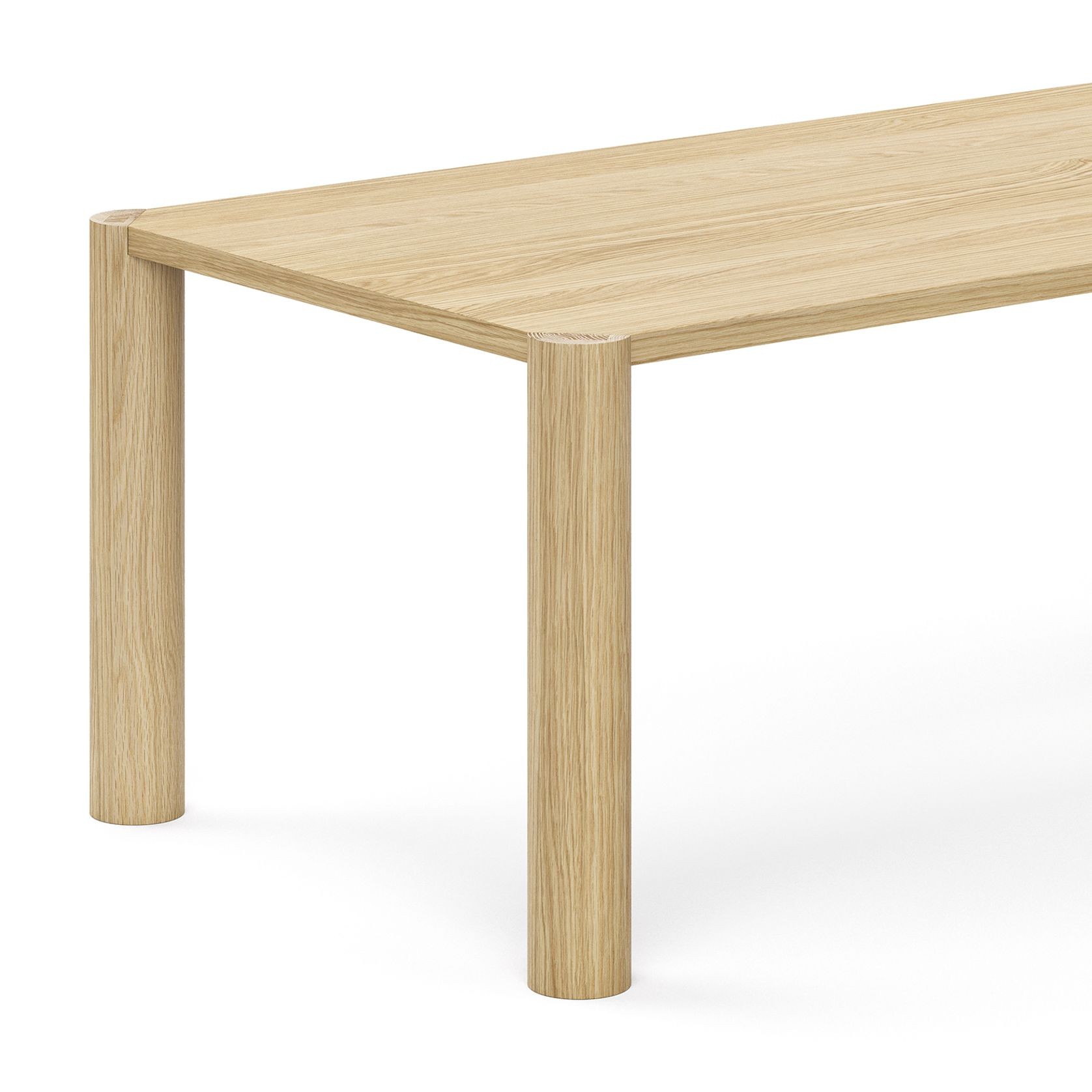 Cada 200cm Oak Dining Table | Natural gallery detail image