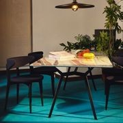 Pylon Liquid Marble Table by Moroso gallery detail image