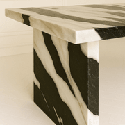 Sachi Dining Table - Panda Marble gallery detail image