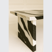 Sachi Dining Table - Panda Marble gallery detail image