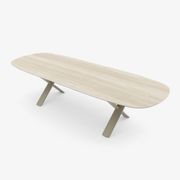 Albatros Organic Dining Table - Mocha gallery detail image