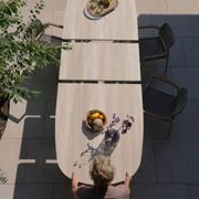 Albatros Organic Dining Table - Mocha gallery detail image
