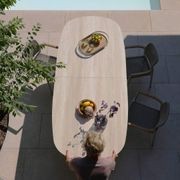 Albatros Organic Dining Table - Mocha gallery detail image