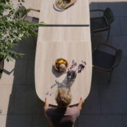 Albatros Organic Dining Table - Mocha gallery detail image