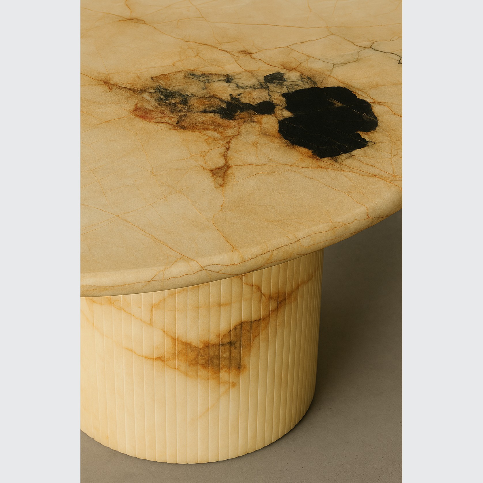 Oval Dining Table - Patagonia Quartzite gallery detail image