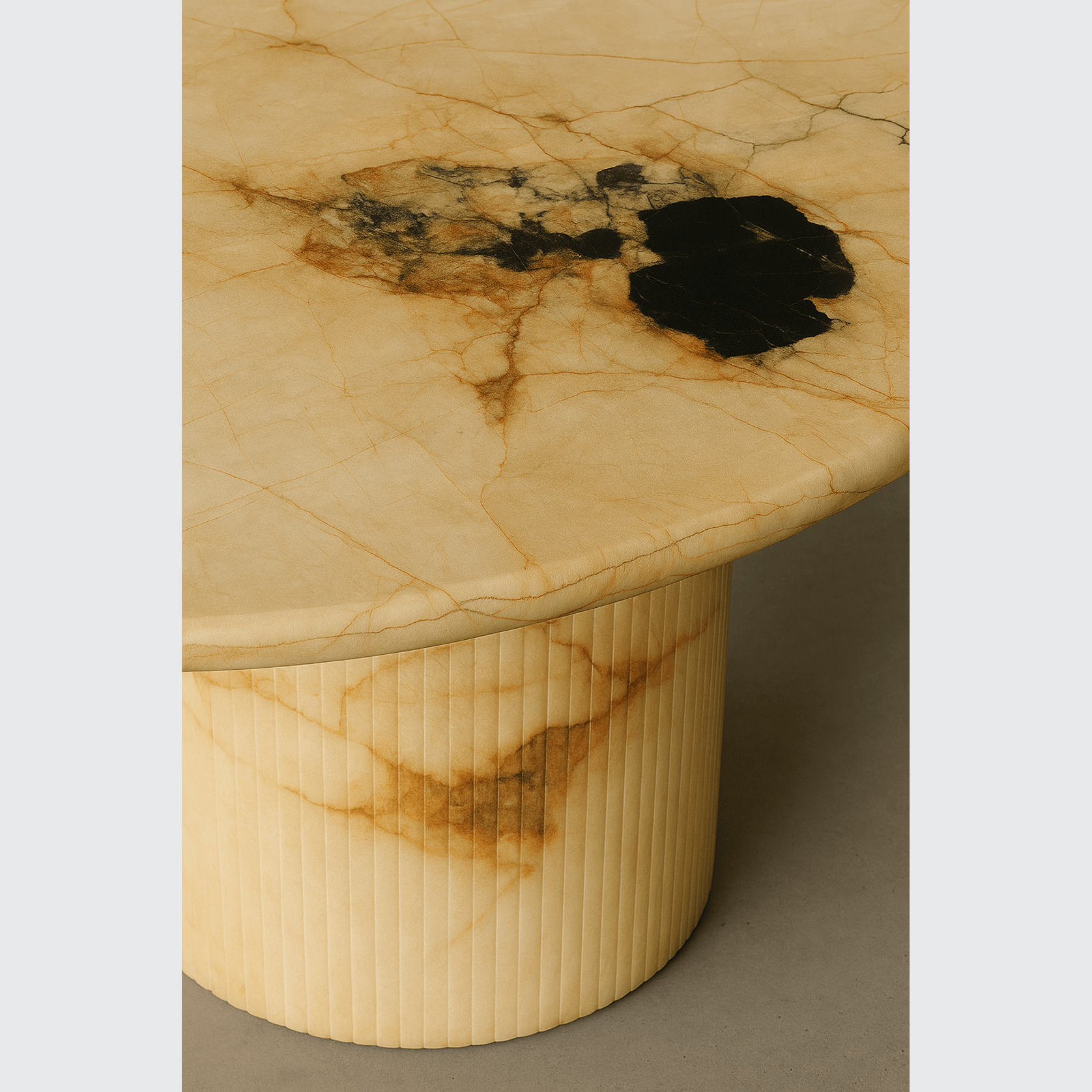 Oval Dining Table - Patagonia Quartzite gallery detail image