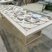 Parquetry Combinable Dining Table gallery detail image