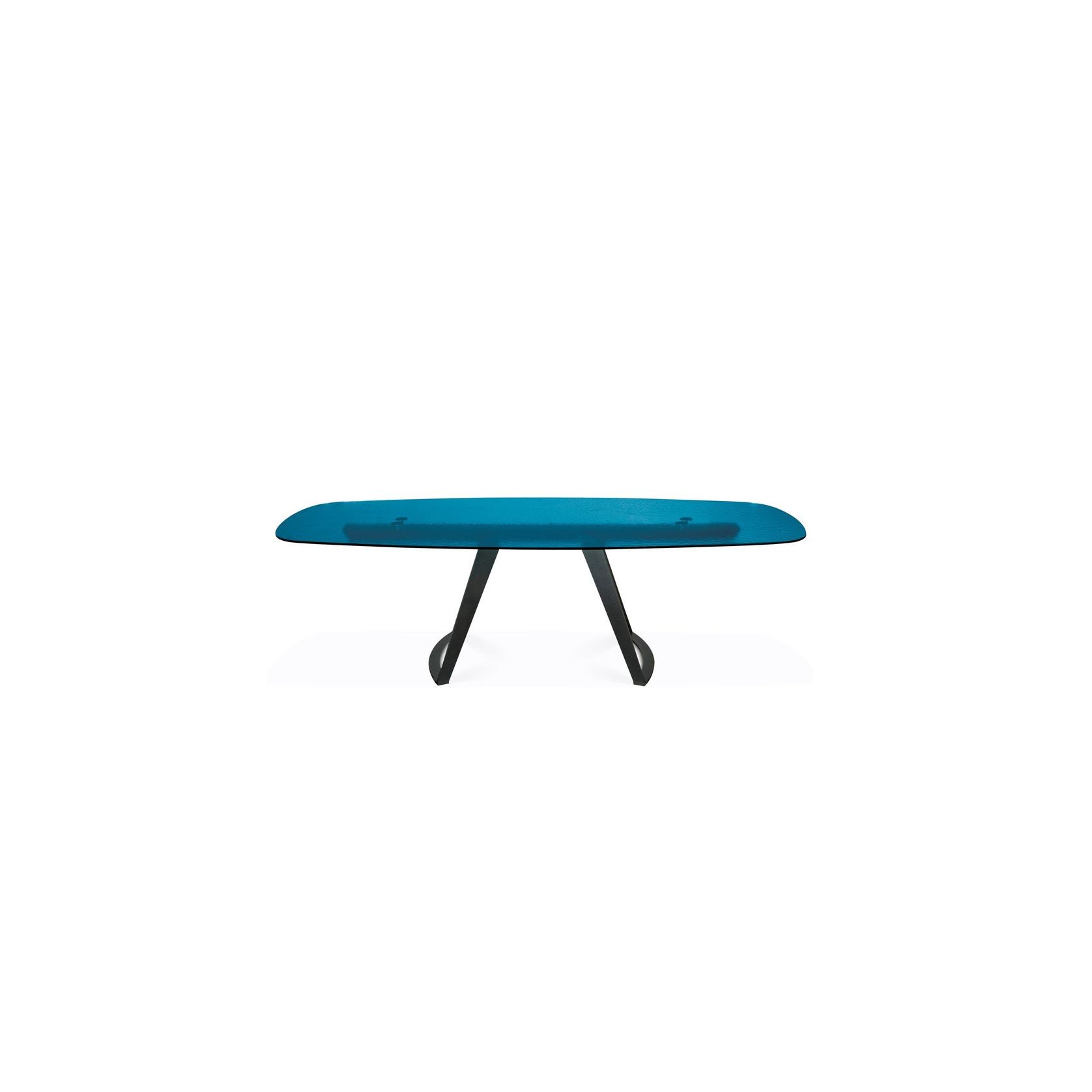 Iroise Dining table - Coloured Glass gallery detail image