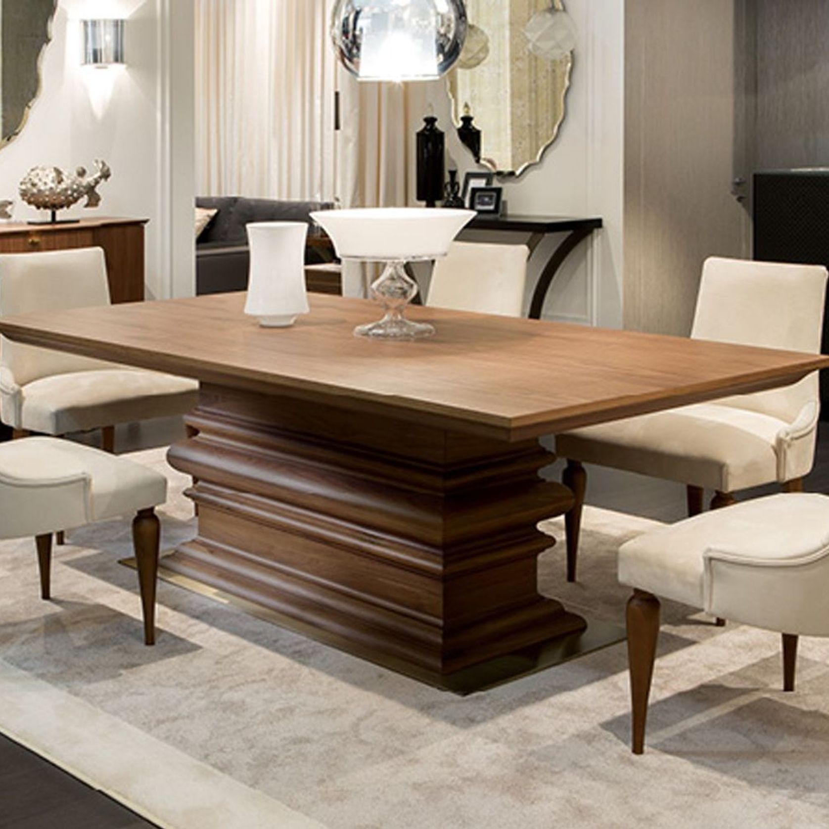 Edgar Rectangle Dining Table gallery detail image