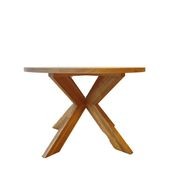 Round Pedestal Dining Table | Natural gallery detail image
