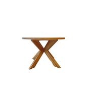 Round Pedestal Dining Table | Natural gallery detail image