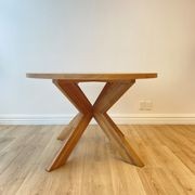 Round Pedestal Dining Table | Natural gallery detail image