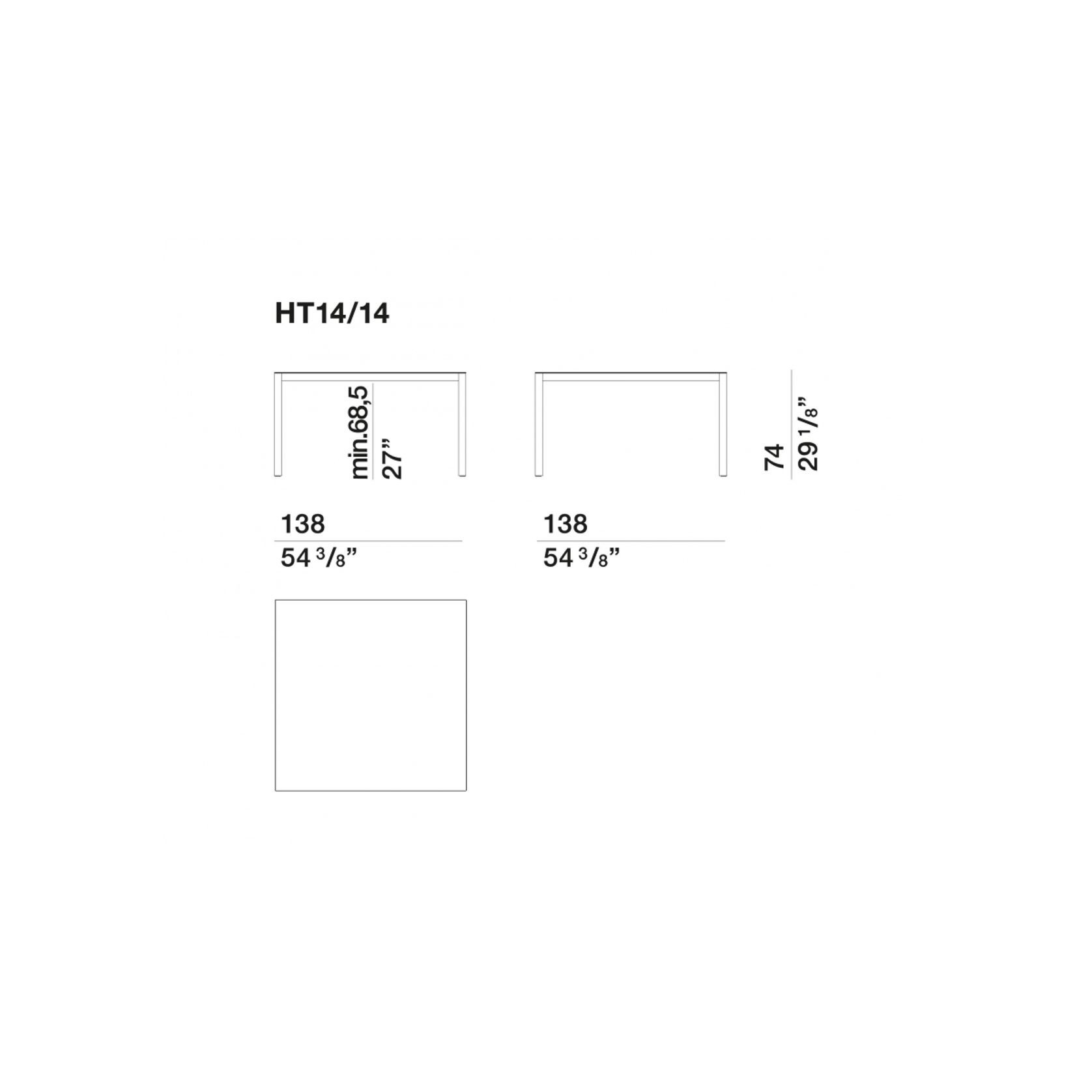 Half A Square Dining Table by Molteni&C gallery detail image