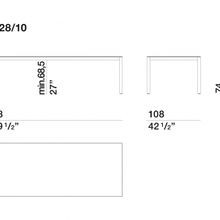 Half A Square Dining Table by Molteni&C gallery detail image