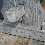 French Antique Bleached Oak Refectory Table gallery detail image